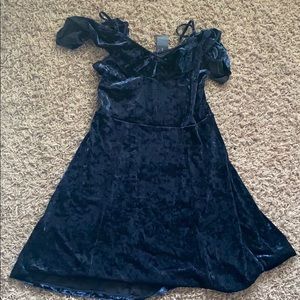 velvet dress